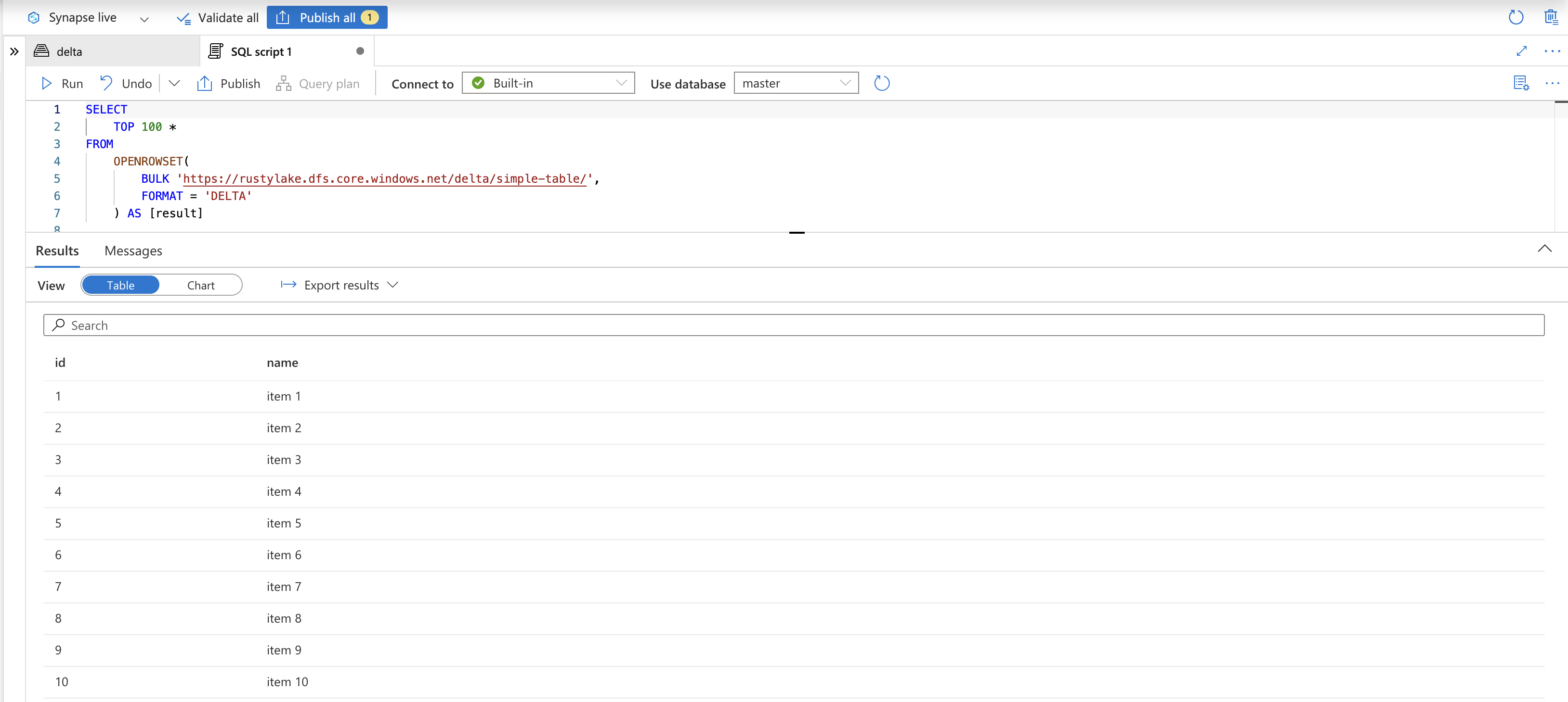 Navigating the data lake using Rust - Part One - 7