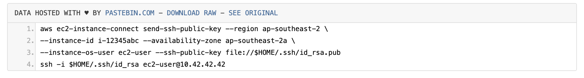 Connecting with EC2 Instance Connect - 3