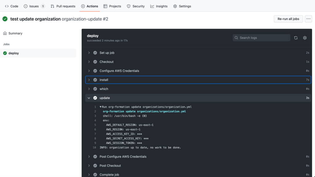 Managing Multiple AWS Accounts with Org-Formation