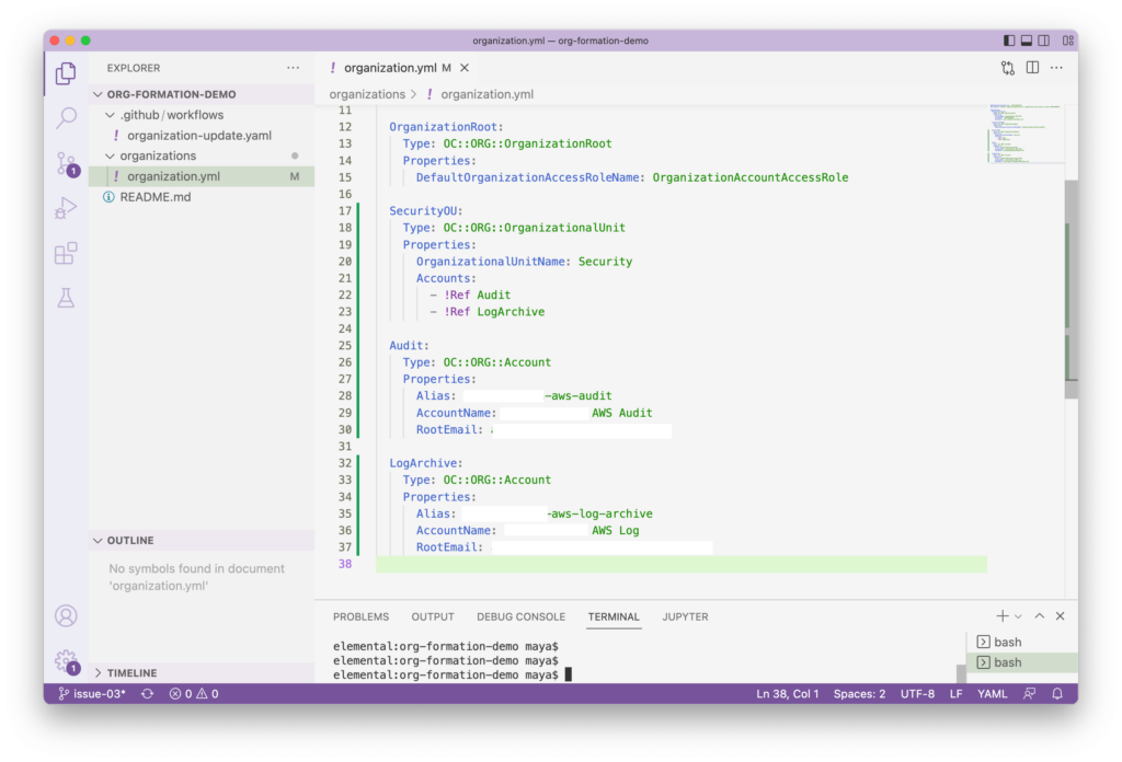 Managing Multiple AWS Accounts with Org-Formation