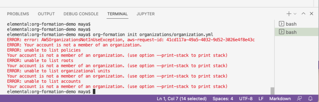 Managing Multiple AWS Accounts with Org-Formation