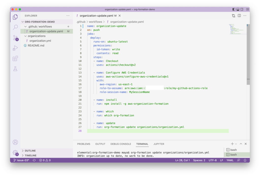 Managing Multiple AWS Accounts with Org-Formation