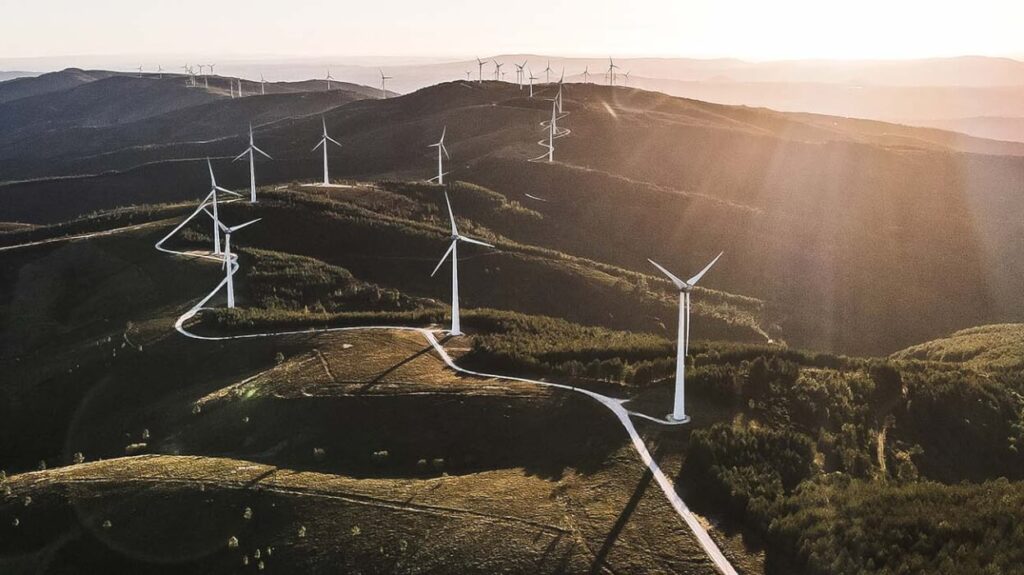 Renewable energy wind mills